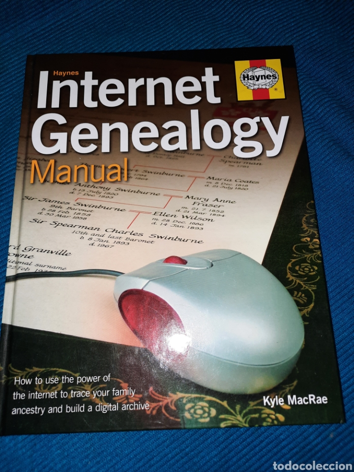 Libros de segunda mano: INTERNET GENEALOGY MANUAL, KYLE MC RAE. HAYNES - Foto 1