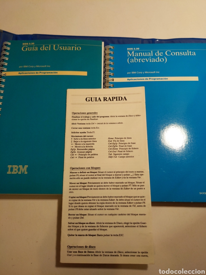 Libros de segunda mano: DOS 3.30 IBM APLICACIONES DE PROGRAMACION - Foto 2