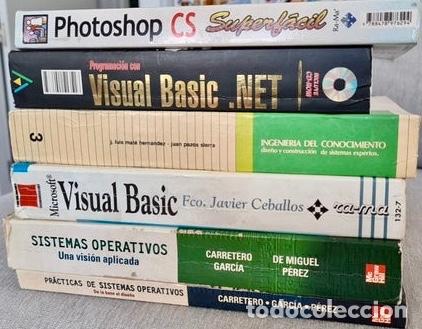 Libros de segunda mano: LOTE LIBROS INFORMATICA. PROGRAMACI&Oacute;N.SISTEMAS OPERATIVOS. INGENIER&Iacute;A. - Foto 1