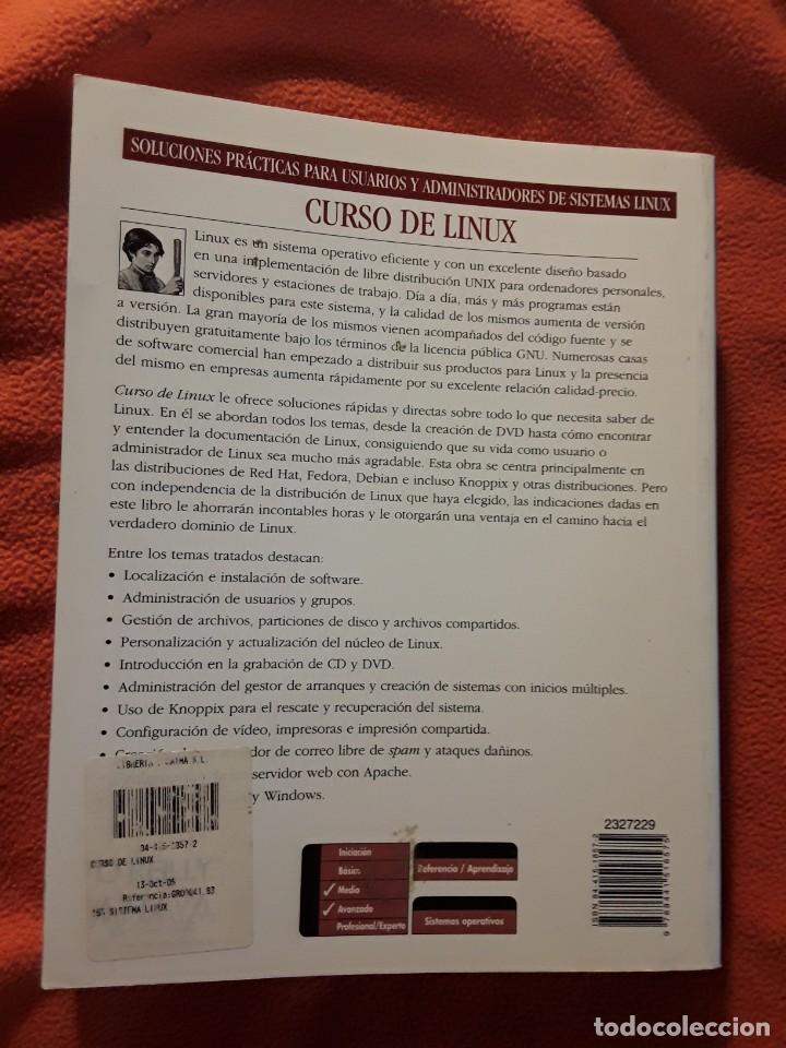 Libros de segunda mano: Curso de Linux, de Carla Schroder. Anaya 2005 - Foto 2