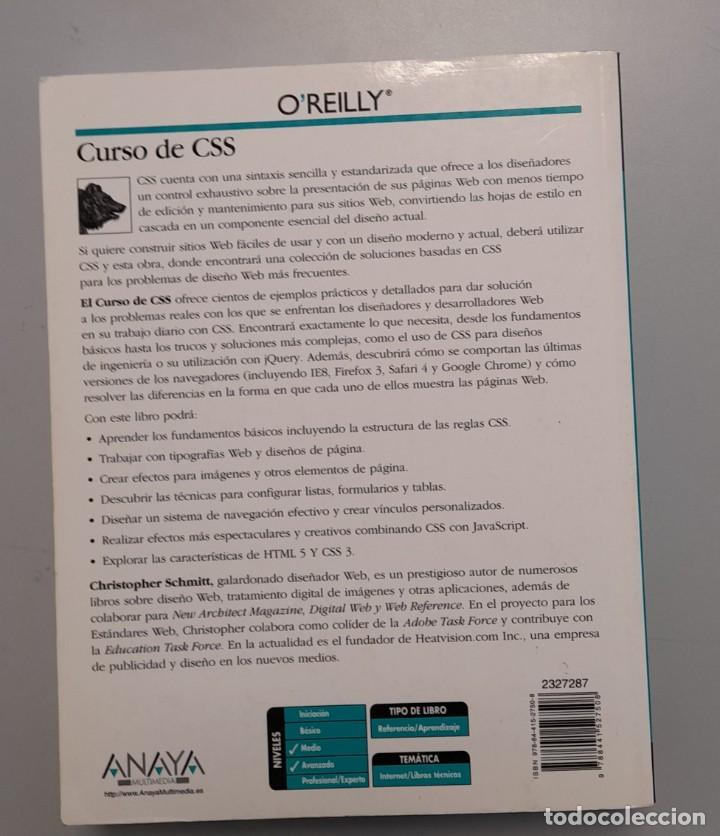 Libros de segunda mano: CURSO DE CSS DE ANAYA - Foto 2