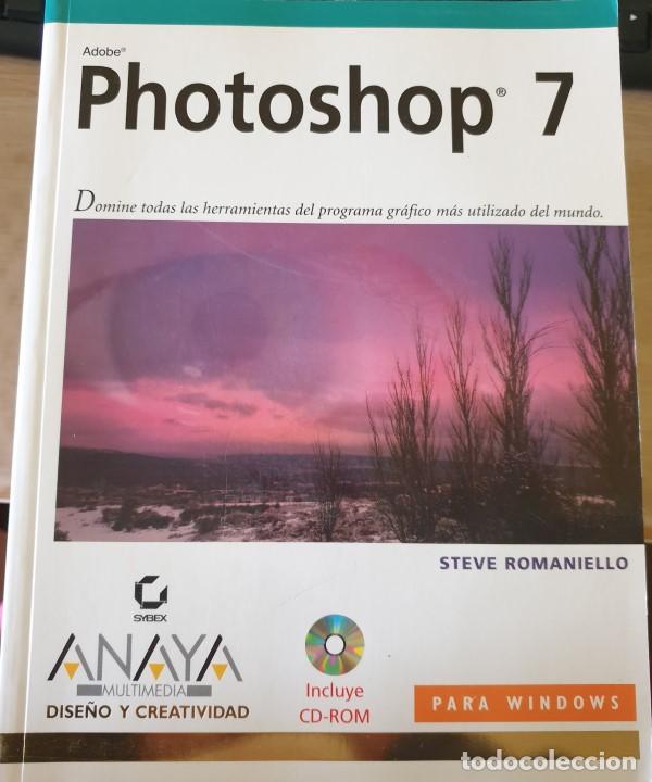 Libros de segunda mano: ADOBE PHOTOSHOP 7. INCLUYE CD-ROM. - ROMANIELLO, Steve. - Foto 1