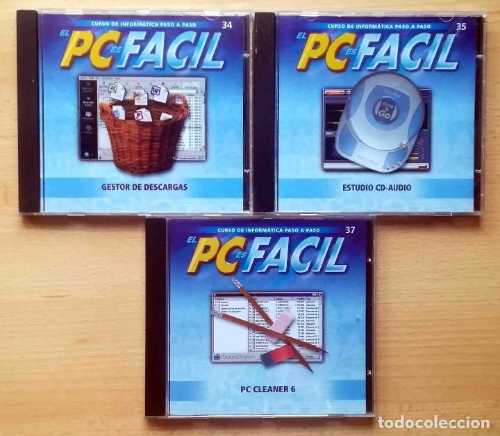 Libros de segunda mano: 15 CD-ROM: PC F&aacute;cil. Curso de inform&aacute;tica paso a paso. - Foto 5