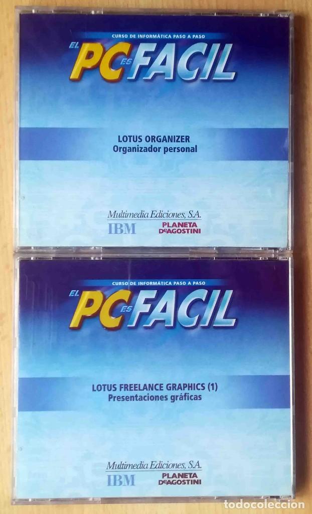 Libros de segunda mano: 15 CD-ROM: PC F&aacute;cil. Curso de inform&aacute;tica paso a paso. - Foto 7