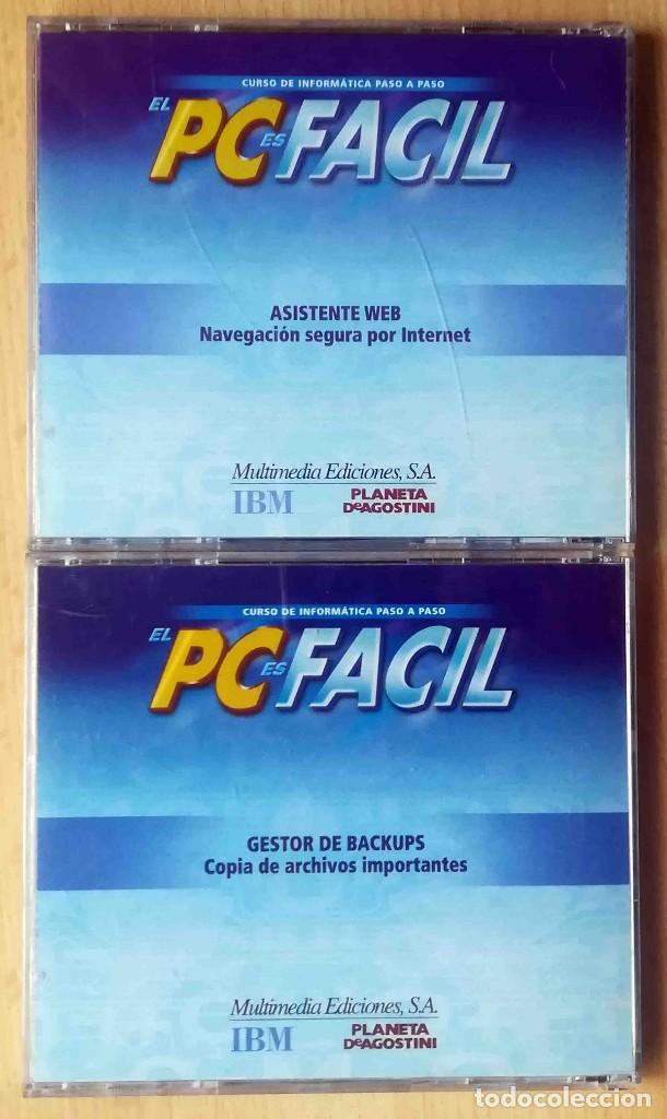 Libros de segunda mano: 15 CD-ROM: PC F&aacute;cil. Curso de inform&aacute;tica paso a paso. - Foto 11