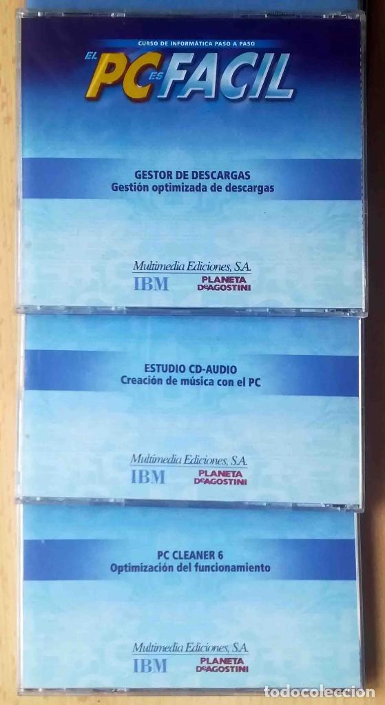 Libros de segunda mano: 15 CD-ROM: PC F&aacute;cil. Curso de inform&aacute;tica paso a paso. - Foto 12
