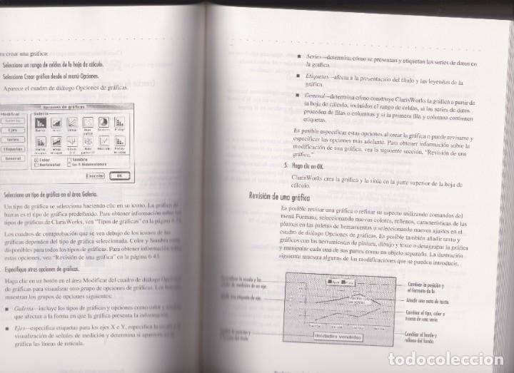 Libros de segunda mano: CLARIS WORKS PARA MACINTOSH 1990/93 ESPA&Ntilde;OL - Foto 3