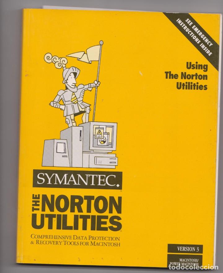 Libros de segunda mano: Symantec Norton Utilities versi&oacute;n 3 potencia de Macintosh Mac Book instrucciones - Foto 1