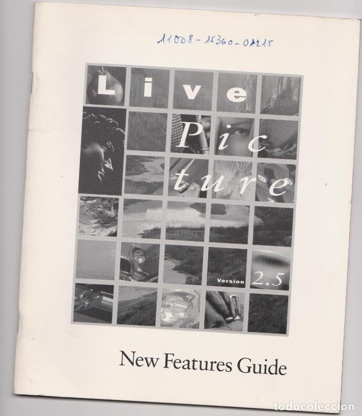 Libros de segunda mano: LIVE PICTURE 2.0 TUTORIAL MACINTOSH - Foto 3