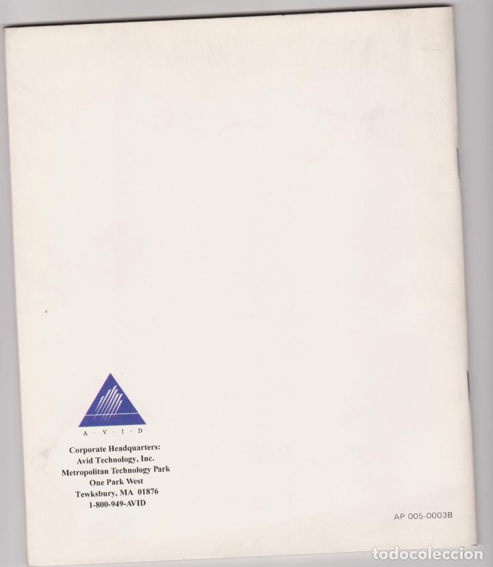 Libros de segunda mano: AVID VIDEOSHOP 3.0 FOR MACINTOSH 1995 GETTING STARTED MANUAL - Foto 2