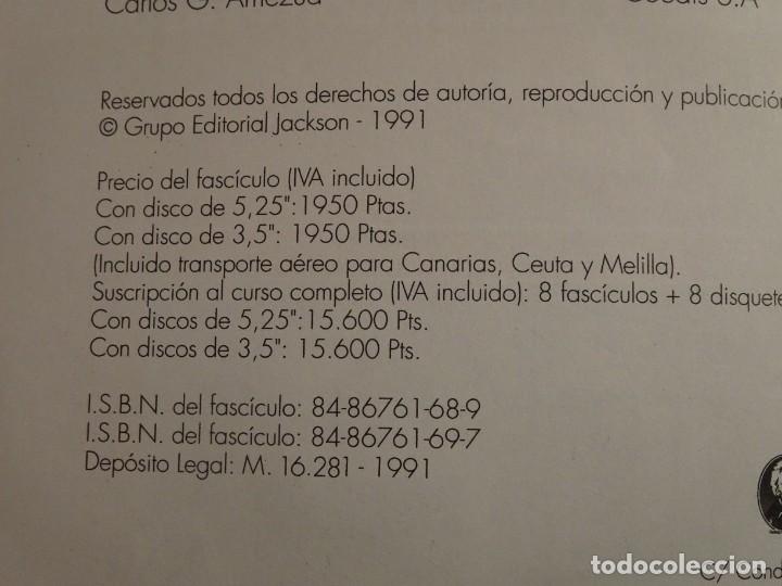 Libros de segunda mano: CURSO COMPLETO AUTODID&Aacute;CTICO N&ordm;1, WORD PERFECT - Foto 3