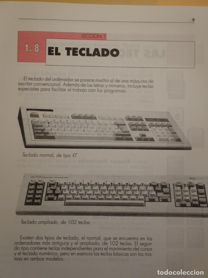 Libros de segunda mano: CURSO COMPLETO AUTODID&Aacute;CTICO N&ordm;1, WORD PERFECT - Foto 8