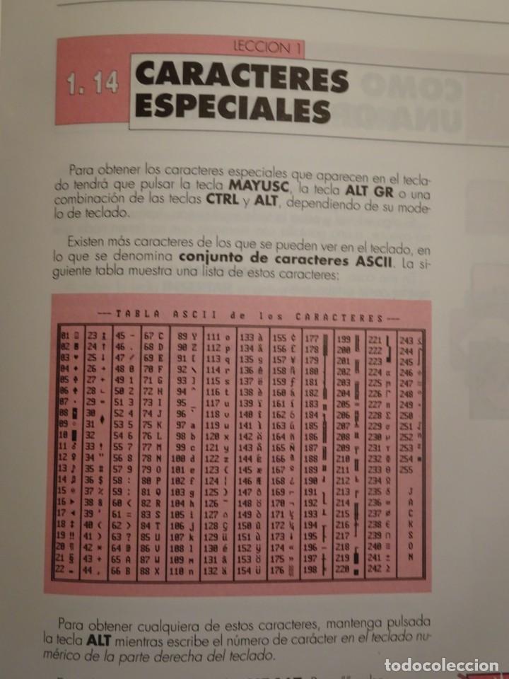 Libros de segunda mano: CURSO COMPLETO AUTODID&Aacute;CTICO N&ordm;1, WORD PERFECT - Foto 10