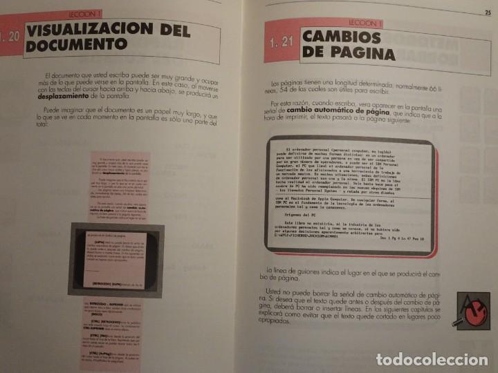 Libros de segunda mano: CURSO COMPLETO AUTODID&Aacute;CTICO N&ordm;1, WORD PERFECT - Foto 11