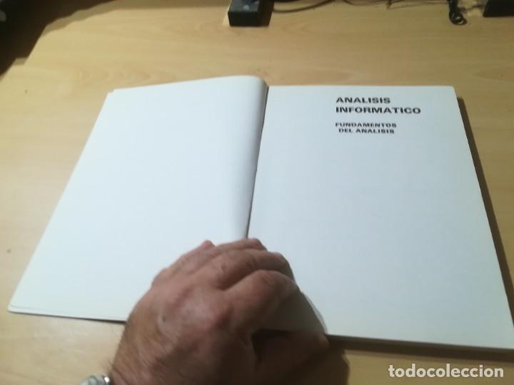 Libros de segunda mano: ANALISIS INFORMATICO, FUNDAMENTOS 2 / GRUPO ECC / / AK73 - Foto 4