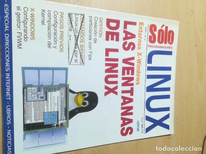 Libros de segunda mano: SOLO PROGAMADORES LINUX / A&Ntilde;O I NUM 2 / / AM17 - Foto 1