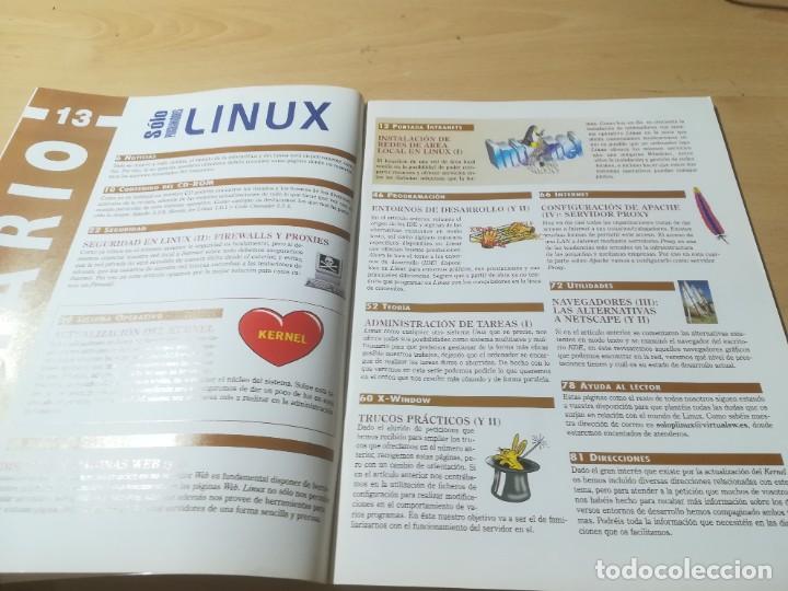 Libros de segunda mano: SOLO PROGAMADORES LINUX / A&Ntilde;O II NUM 13 / / AM17 - Foto 6