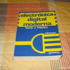 Libri di seconda mano: ELECTRÓNICA DIGITAL MODERNA (TEORÍA Y PRÁCTICA). ED. PARANINFO. ISBN 8428317178. Lote 310866513