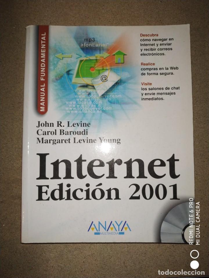 Libros de segunda mano: LIBRO INTERNET EDICION 2001 - MANUAL FUNDAMENTAL - EDICIONES ANAYA - Foto 1