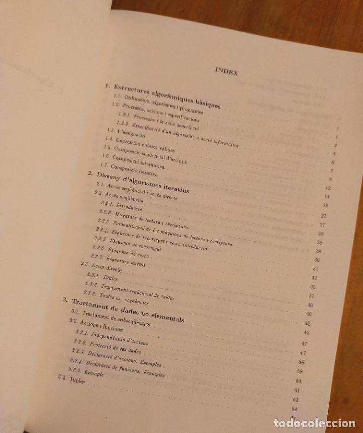 Libros de segunda mano: CURS DE PROGRAMACIO 1 Algorismica Fonamental - CATALA - Foto 2