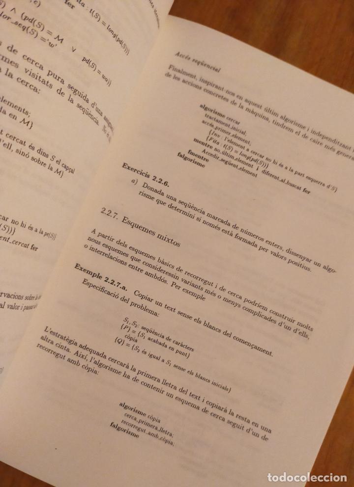 Libros de segunda mano: CURS DE PROGRAMACIO 1 Algorismica Fonamental - CATALA - Foto 3