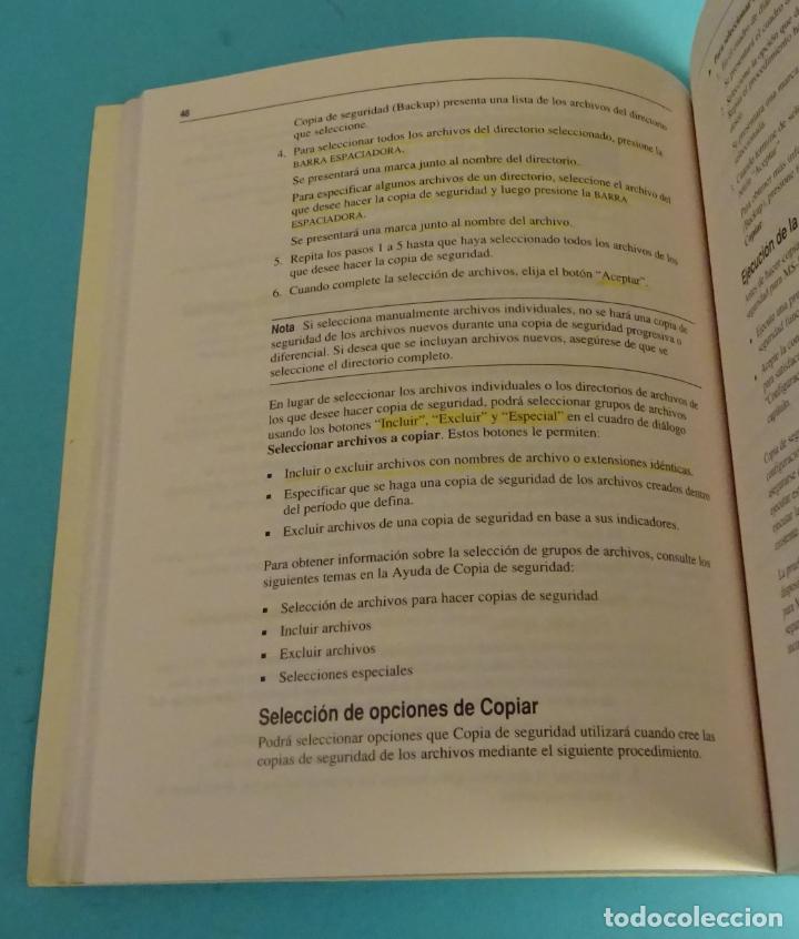 Libros de segunda mano: LIBRO MICROSOFT MS-DOS 6. MANUAL DEL USUARIO. INFORM&Aacute;TICA - Foto 2