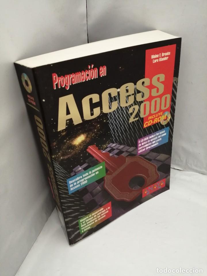 Libros de segunda mano: PROGRAMACI&Oacute;N EN ACCESS 2000 (INCLUYE CD-ROM) - Foto 3