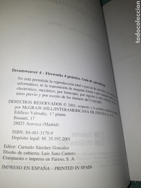 Libros de segunda mano: FREAMWEAVER 4 FIREWORK 4 , INCLUYE CD ROM DEMO - Foto 3