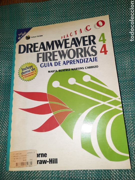 Libros de segunda mano: FREAMWEAVER 4 FIREWORK 4 , INCLUYE CD ROM DEMO - Foto 1
