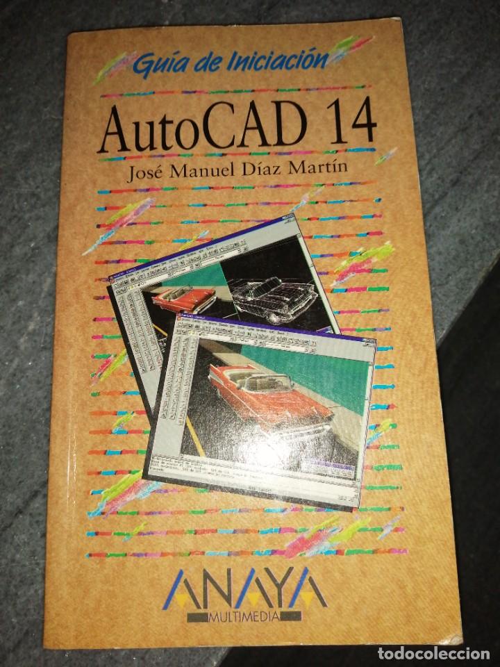 Libros de segunda mano: Libro Autocad Auto cad 14 multimedia Anaya - Foto 1