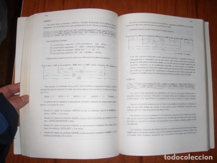Libros de segunda mano: LIBRO LENGUAJE COBOL CIRO DE LA FUENTE - Foto 8