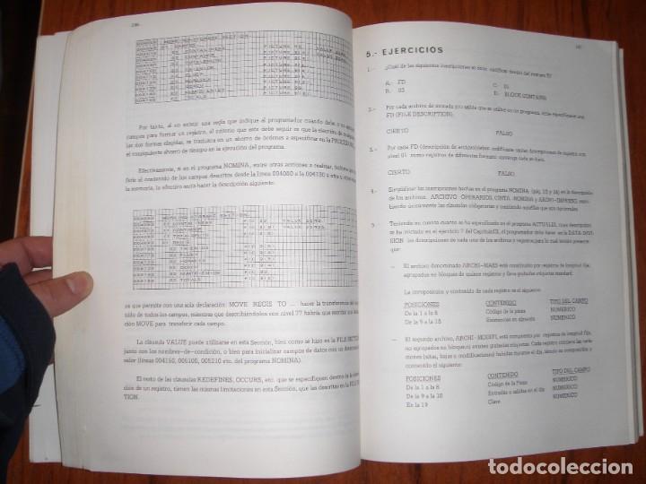 Libros de segunda mano: LIBRO LENGUAJE COBOL CIRO DE LA FUENTE - Foto 9