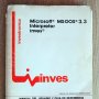 DISQUETES Y LIBROS MS-DOS, GW-BASIC (BONDWELL E INVES)