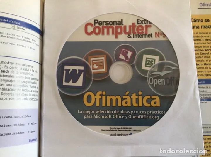 Libros de segunda mano: REVISTA PERSONAL COMPUTER EXTRA OFIMATICA.A&ntilde;o 2003 - Foto 2