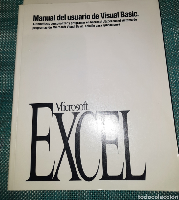 Libros de segunda mano: MICROSOFT EXCEL, MANUAL USUARIO VISUAL BASIC , WINDOWS, MACINTOSH, 1992 - Foto 1