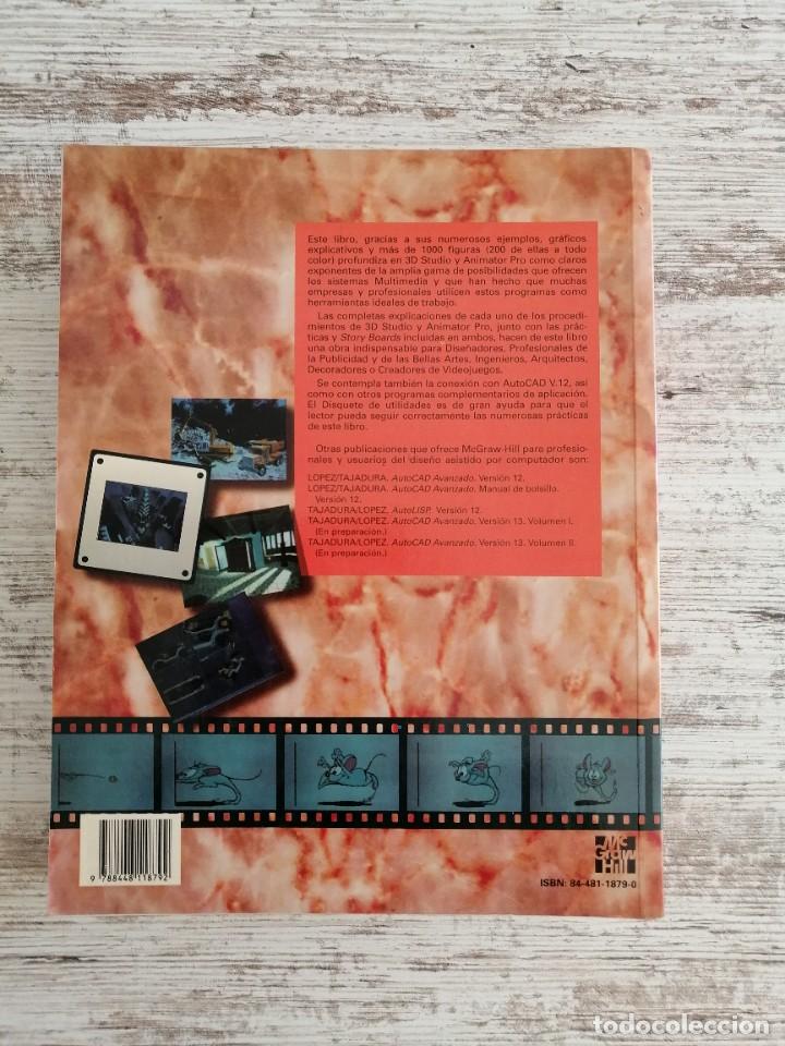 Libros de segunda mano: Multimedia con 3D Studio V.4 y Animator pro V.1.3 - Foto 2