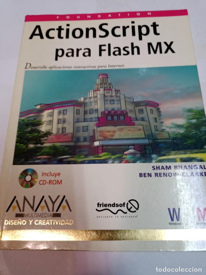 Libros de segunda mano: S. BHANGAL BEN RENOW-CLARKE Action script para flash MX SA7835 - Foto 1