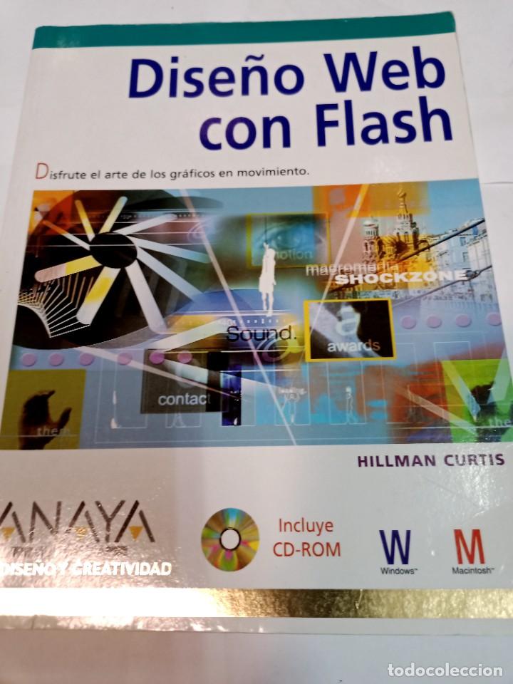 Libros de segunda mano: HILLMAN CURTIS Dise&ntilde;o web con flash SA7837 - Foto 1
