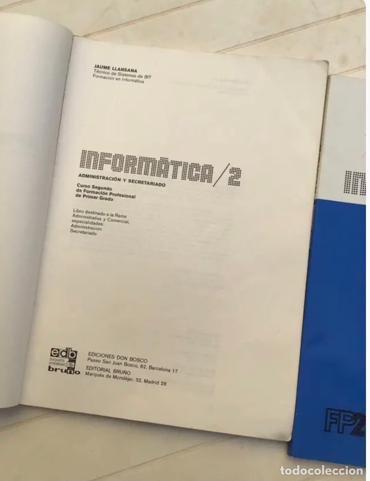 Libros de segunda mano: LIBROS A&Ntilde;OS 70. INFORM&Aacute;TICA - Foto 2