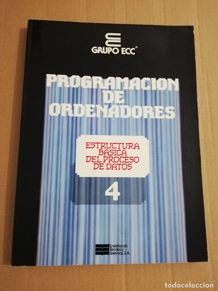 Libros de segunda mano: ESTRUCTURA B&Aacute;SICA DEL PROCESO DE DATOS (PROGRAMACI&Oacute;N DE ORDENADORES N&ordm; 4 / GRUPO ECC) - Foto 1