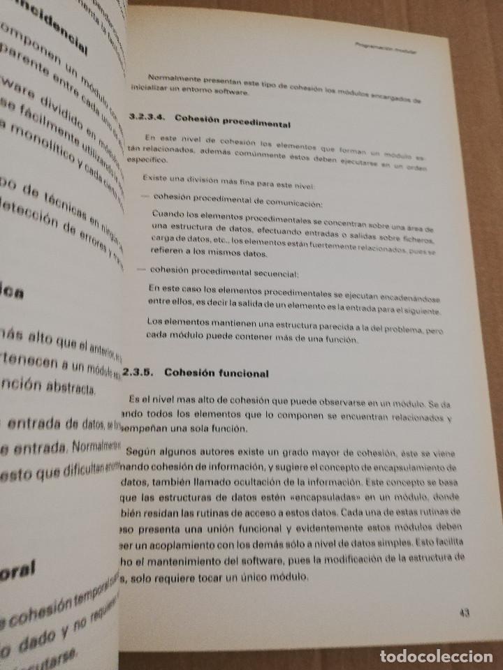 Libros de segunda mano: PROGRAMACI&Oacute;N ESTRUCTURADA (PROGRAMACI&Oacute;N DE ORDENADORES / GRUPO ECC) - Foto 11