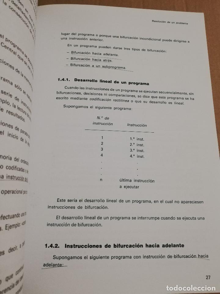 Libros de segunda mano: ESTRUCTURA B&Aacute;SICA DEL PROCESO DE DATOS (PROGRAMACI&Oacute;N DE ORDENADORES N&ordm; 3 / GRUPO ECC) - Foto 14