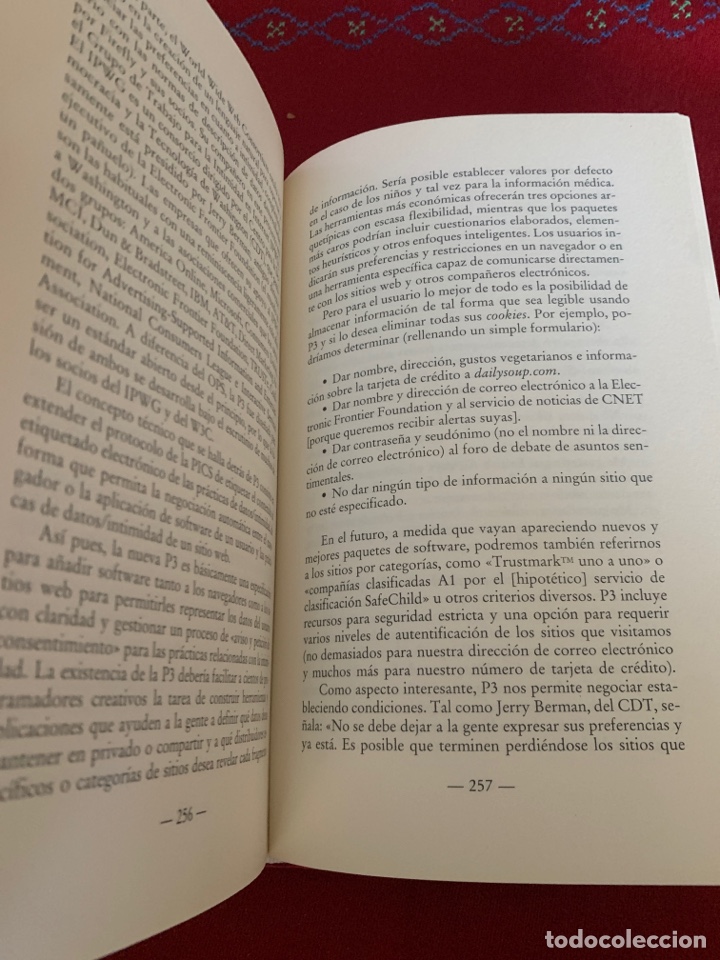 Libros de segunda mano: Release 2.0. Esther Dyson. Tapa dura. - Foto 14