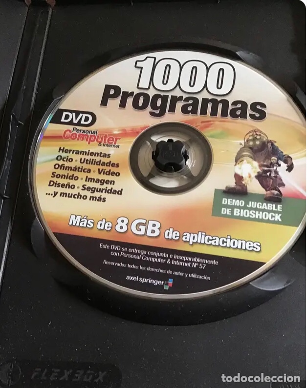Libros de segunda mano: PERSONAL COMPUTER. N&Uacute;MERO 57+DVD 1000 programas - Foto 2