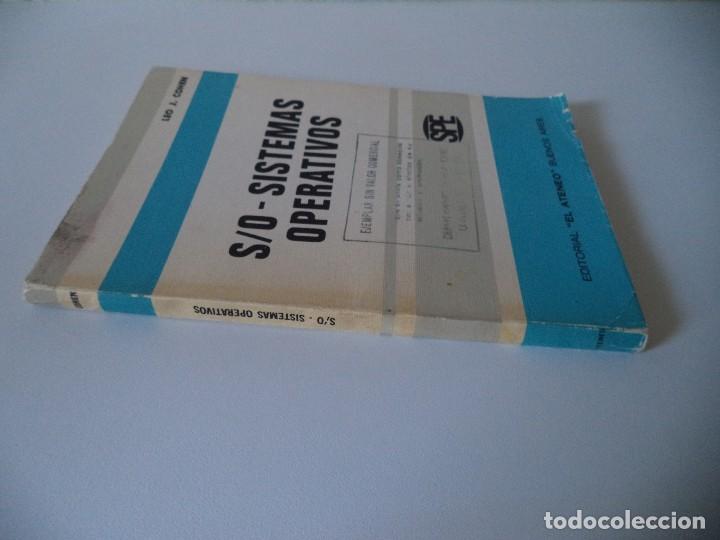 Libros de segunda mano: S/O -SISTEMAS OPERATIVOS.Leo J. Cohen - Foto 2