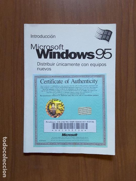 Libros de segunda mano: Introducci&oacute;n A Microsoft Windows 95. En espa&ntilde;ol. - Foto 1
