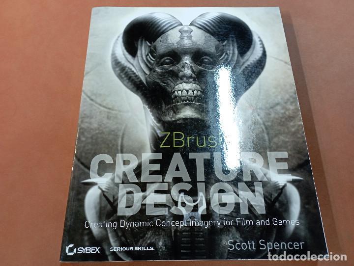 Libros de segunda mano: ZBrush creature design - scott spencer - llibre + CD - sybex - TI1 - Foto 1
