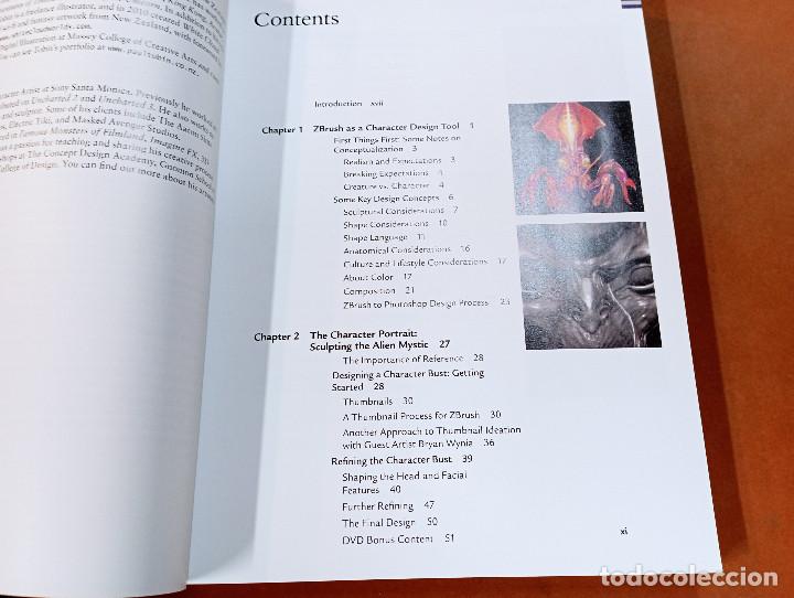 Libros de segunda mano: ZBrush creature design - scott spencer - llibre + CD - sybex - TI1 - Foto 2