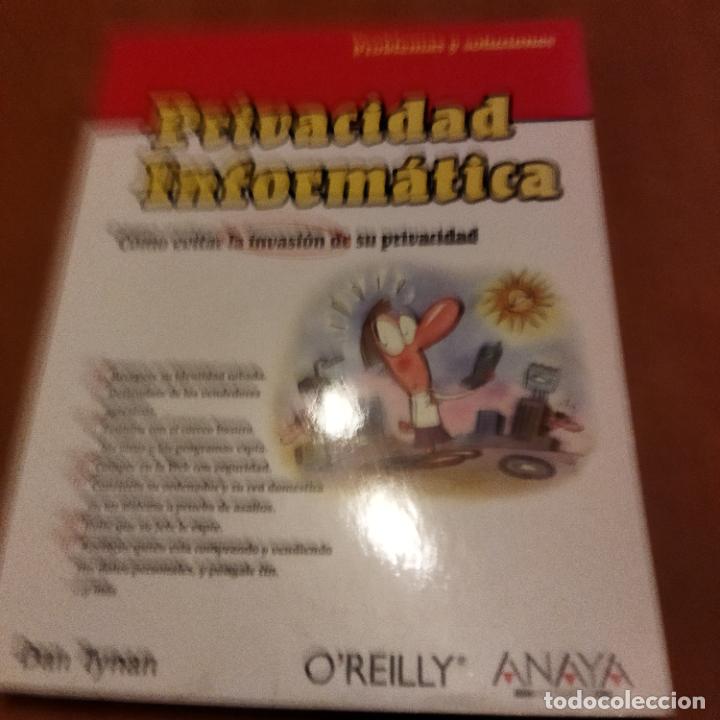 Libros de segunda mano: Privacidad informatica - Foto 1