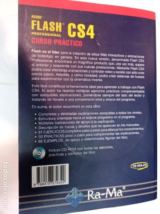 Libros de segunda mano: FRANCISCO PASCUAL Adobe Flash professional CS4. Curso pr&aacute;ctico SA8295 - Foto 2